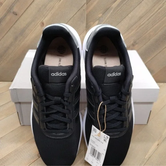 Adidas Lite Racer 3.0 Running Shoes - Comfort, Lightweight, Black, Size 8.5 - Picture 5 of 7